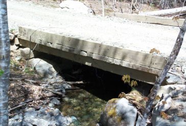 Road over creek